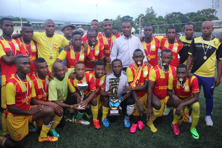 image Football : Tournoi des îles, finale Elan club brandit la coupe de la 2ieme édition